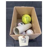 3 - Signed Baseballs & Softball & More