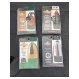 4 pcs. 3.5 cal. Arrowtips & hollow points bullets