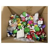Box of M&M Collectible Toys