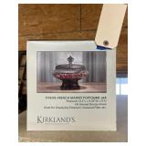 Kirland Decorative Potpourri Jar NIB