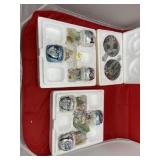 3 - Assorted Bradford Exchange Ornaments