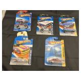 5 Pcs - Hotwheels NIP