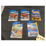 5 Pcs - Hotwheels NIP