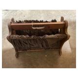 Wood Magazine Rack