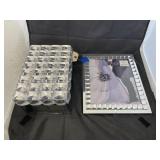 Glass Keepsake Box & Pic Frame