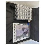 Glass Keepsake Box & Pic Frame