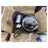 Box of home dï¿½cor & office supplies