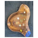 Lane & Co. Dish w/coins