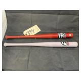 2 - Mini Baseball Bats