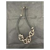 925 - Sterling Silver Corded Necklace