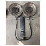 Dual Burner Propane Heater
