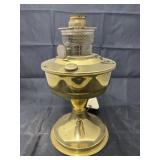Gold toned Oil Lamp Base