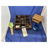 Display Shelf w/Miniatures - Ice Cream Scoop