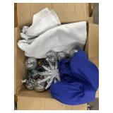 Lights, cahinsaw chain, bathing suit, hat & more