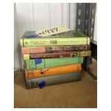 6 Assorted Hardback Books