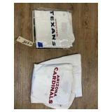 2 Chef's Jackets - Arizona Cardinal & Houston Texa