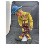 Wizard of Oz rubber head Doll on stand