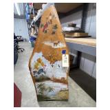 Wooden Painted Easel Clock 40'L x 17'W