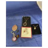 Pins - Necklaces in boxes