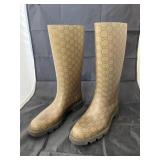 Gucci Rubber Boots Sz 38 - Never Used