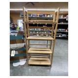 4-Shelf Wooden Shelf 23'L x 9'W x 48'H