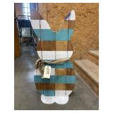 Wooden Rabbit Dï¿½cor 36'H