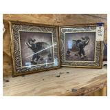 2 Pcs - Framed Wall Art