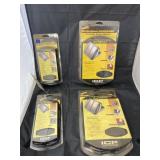 4 Pcs - Solar Power Packs & Battery Chargers NIP