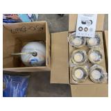 Recessed LED Down Lights & Hanging Light