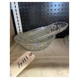 5 serving glass dishes