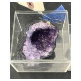 Purple Geode in display box