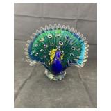 Glass Peacock