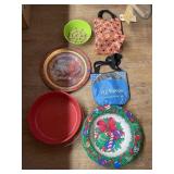 Small Insulated Lunch Bags & Holiday Serving Trays