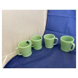 4 Pcs - Fireking Coffee Cups