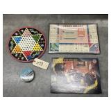 Pryor Monopoly game, puzzle & Chinese checkers