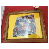 Framed Advertisement