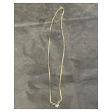 Marked 14k Necklace w/ Diamonds 2.8g