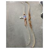 2 wood bows
