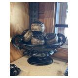 Decorative Bowl w/Orbs