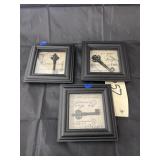 3 Pcs - Shadow Box Dï¿½cor