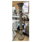 Pillar Candle Stand 42"H