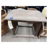 Wooden Side Table 27'L x 20'W x 19'H