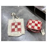 Purina collectibles & apron in bag