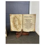 Rotating Triangle Pic Frame & Lord's Prayer Dï¿½cor