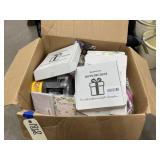 Box of Assorted Party Supplies - Banners