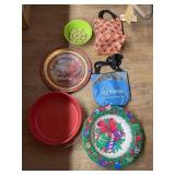 Small Insulated Lunch Bags & Holiday Serving Trays