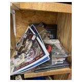 Pile of Assorted Books - Posters - Cards - Figures