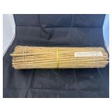 Bamboo chutes for dï¿½cor 16' approx. 100