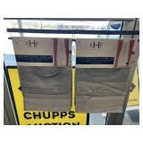 2 - EHF 6 Pc Pocket Curtain Panels