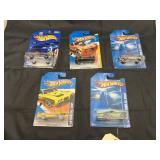 5 Pcs - Hotwheels NIP